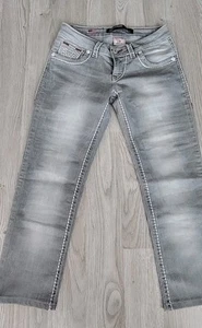 True Religion Damen Jeans Gr. W 29 Hellgrau - Bild 1 von 14
