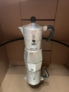 Bialetti, 06774, Moka Cafe 3 Cup, Stove Top Espresso Maker, Black - Picture 1 of 6