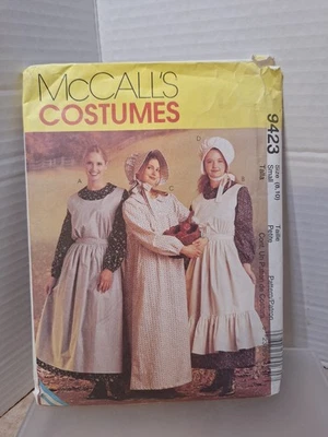 Vintage 90s McCall's Costumes Sewing Pattern 9423 Pioneer Costumes - Cut - Image 1 of 4