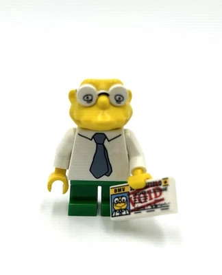 LEGO Hans Moleman minifigure CMF Series Simpsons 71009 - Image 1 of 3