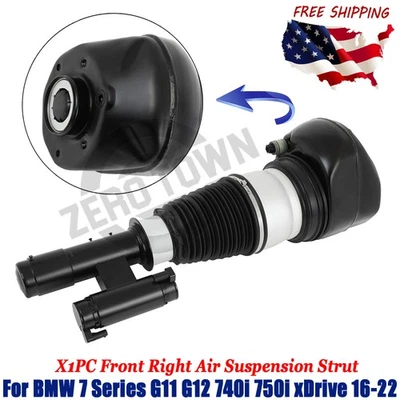Front Right Air Shock Strut For BMW 7-Series G11 G12 740 750 xDrive 37106877560 - Image 1 of 4