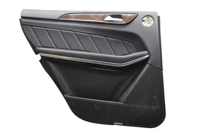 Panel de puerta interior trasero izquierdo del lado del conductor OEM 13-16 MERCEDES X166 GL450 GL550 Foto 1 de 4
