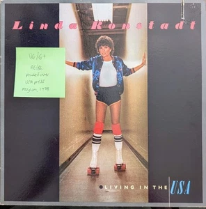 Linda Ronstadt Living In The USA Vinyl Record VG/G+ 6E155 1978 - Picture 1 of 2
