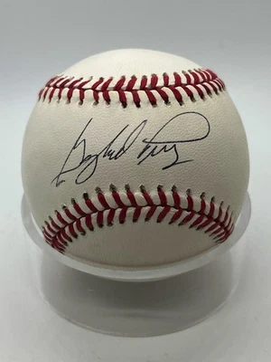 Gaylord Perry Giants Rangers Padres Signed Autograph OMLB Baseball PSA DNA *01 - Image 1 of 2