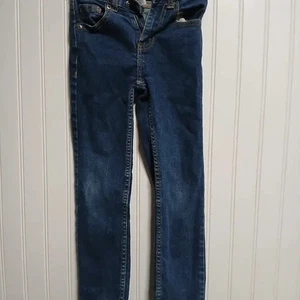 Kids Straight Leg Blue Jeans 7S - Picture 1 of 3