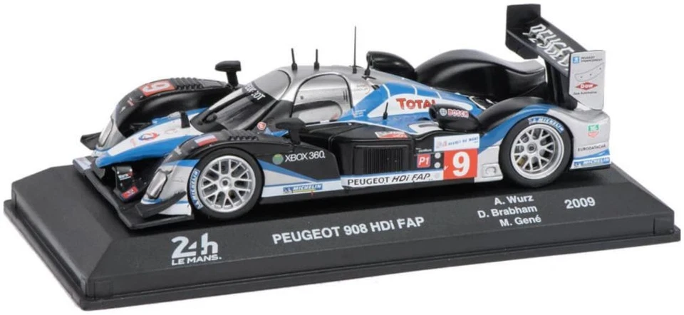 1:43 MAG PA12 Brabham / Gene / Wurz Peugeot 908HDI FAP #9 Winner 24H Le Mans - Immagine 1 di 1