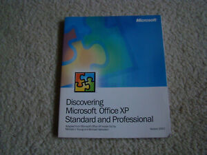 Microsoft Buch: Entdecken von Microsoft Office XP Standard und Professional