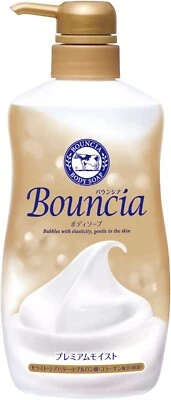 Cow Brand Bouncia Body Soap Premium Moist 460mL - Image 1 of 4