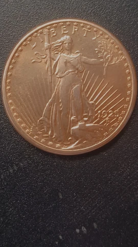 1925 US $20, Double Eagle Saint-Gaudens Philadelphia Cover