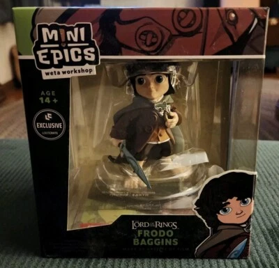 Mini Epics Lord Of The Rings Frodo Baggins Figure Loot Crate Exclusive 4” - Image 1 of 4