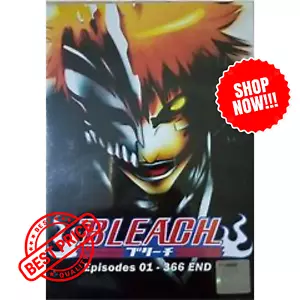 DVD Anime Bleach Vol 1-366 + 4 Movies + 2 SP English Subtitle Box Set - Picture 1 of 9