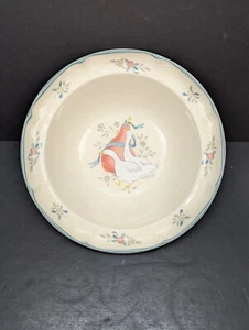 International Tableworks Stoneware Marmalade 9 1/4 Inch Serving Bowl Geese Pear - Picture 1 of 7