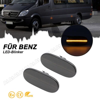 6x LED Seitenmarkierungsleuchte für Mercedes Benz Sprinter W906 T Van VW Crafter - Bild 1 von 4