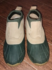 LL Bean Storm Chasers Classic Waterproof Shoes Slip-On Low Women's Duck Boots 9 - Picture 1 of 7