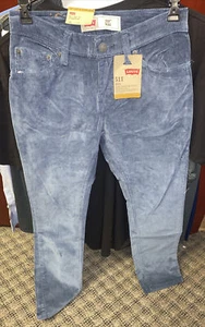 LEVIS 511 JEANS VINTAGE BLUE SLIM FIT 12,14,16 NWT - Picture 1 of 4
