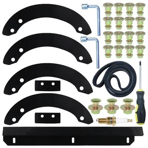 06720-V10-030 Auger Rubber Kit with 76322-V10-020 Scraper 22431-V10-013 Belt for - Picture 1 of 9