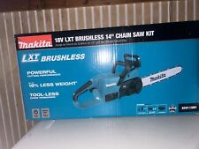 Makita XCU11SM1 18V LXT Brushless Li-Ion 14" Chain Saw Kit (4 Ah) New