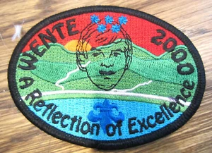 Bsa Boy Scout Uniform Patch Bsa Wente 2000 A Reflection Of Excellence - Picture 1 of 1