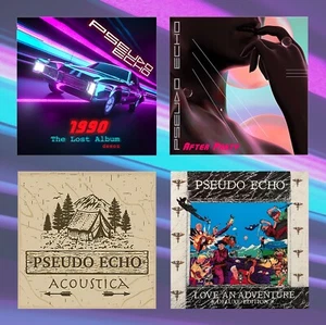PSEUDO ECHO - 4 ALBUM CD BUNDLE - Picture 1 of 5