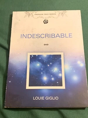 Indescribable : Passion Talk Series - Louie Giglio (Dvd, 2009) - Image 1 of 4