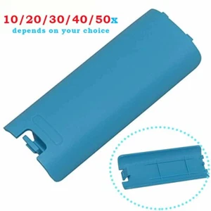 LOT 10-50Pcs Replacement Battery Cover Shell Case Clip For Wii Remote Controller - Picture 1 of 40