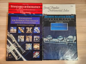 Lot of Flute Music Books Soloist, Duets, Melodius Studies, Short Encores - Picture 1 of 9