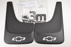 Chevrolet Silverado Avalanche Tahoe Front or Rear Countored MUD FLAPS new OEM - Picture 1 of 6