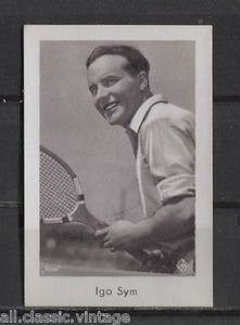 Igo Sym Vintage Movie Film Star Trading Photo Card