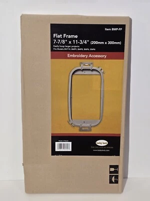 NEW GENUINE Baby Lock Embroidery Machine FLAT FRAME HOOP 7-7/8" X 11-3/4" BMP-FF - Image 1 of 4