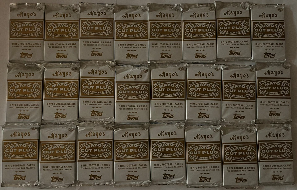 2009 Topps Mayo’s NFL Football Trading Card Packs (24 Packs) - Image 1 of 1