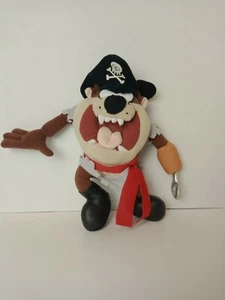  Vintage Looney Tunes Plüsch Tazmanischer Teufel TAZ Pirat offiziell lizenziert Nanco - Bild 1 von 6