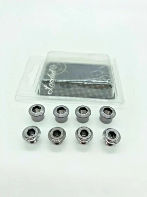 Загруженная цепь кольцо передняя звездочка болты сплава алюминия серый qty.4 - Изображение 1 из 2