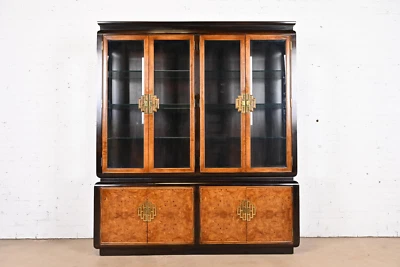 Librería Raymond Sobota para muebles Century Hollywood Regency Breakfront Foto 1 de 4