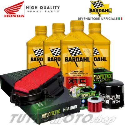 BARDAHL - HIFLO Tagliando HONDA Integra 750 DCT 2014-2020 Kit Olio Bardahl XTC 10W30 C60 Filtri