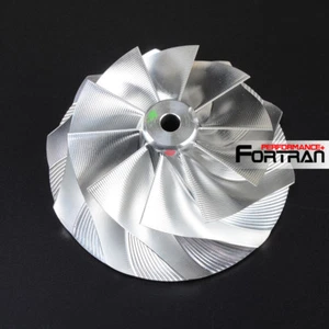 Ruota compressore turbo fresa a punti adatta Garrett GENII GTX3584RS curva aria - Foto 1 di 2