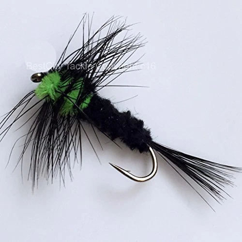 Fly Fischen Montana Fluoreszierende Grün Acht Pack- Forelle Karpfen Döbel Hecht - Bild 1 von 1