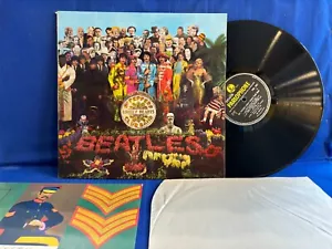 THE BEATLES SGT PEPPERS PMC MONO 7027 + INSERT NO INNER. ORIGINAL UK LP EXC - Picture 1 of 4