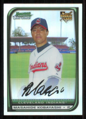2008 Bowman Chrome Refractors #219 Masahide Kobayashi - Image 1 of 2