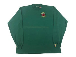 VTG Cotton Deluxe by Anvil Ft. Carson Mountain Post Green L/S USA Made Mens XL - Picture 1 of 9