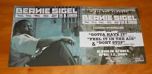 Beanie Sigel The B. Coming Poster 2-Sided Flat Promo 12x24 RAP - Foto 1 di 2