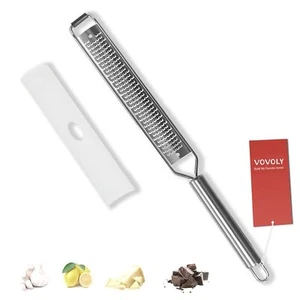 Lemon Zester Cheese Grater Parmesan Cheese Ginger Garlic Nutmeg Chocolate Citrus - Picture 1 of 7