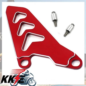 KKE Red Front Chain Guard Guide For CR250R 2002-2007 CRF250X 2004-2017 CRF450R - Picture 1 of 8