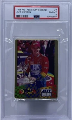 杰夫·戈登 PSA 8 - 1995 金属印象“职业生涯第一胜”#24 雪佛兰 — 第 1/4 张图片