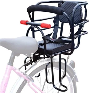 Rear Mounted Child Bike Seat – Back Mount Kid’s Bicycle Seat for Toddlers & Chil - Picture 1 of 8