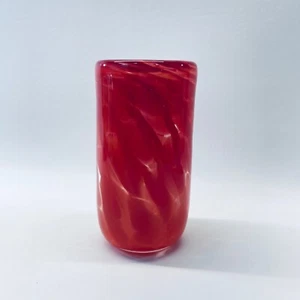 Hand Blown Glass Vase Signed - "Rod 05" - Picture 1 of 8