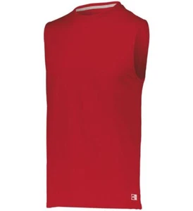 Russell Athletic 64MTTM Men's Crew Neck Essential Muscle Sleeveless Tank Tee Top - Picture 1 of 8