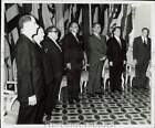 1963 Pressefoto Rene Schick mit anderen Außenministern in Nicaragua.