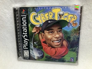 CyberTiger (PS1, 1999) sellado de fábrica • pequeño desgarro en el encogimiento • NTSC-U/C - Imagen 1 de 22