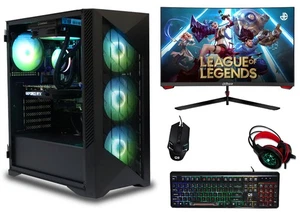 Gaming PC Bundle Intel i7-12700KF 64GB DDR5 RTX 5090 32GB 2TB M.2 SSD Windows 11 - Picture 1 of 20