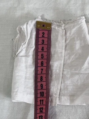 Petit Tricot Coton Ancien Pour Type De Poupée Bleuette Bambino - Photo 1/3